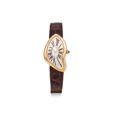 CARTIER CRASH PINK GOLD WRISTWATCH 398521